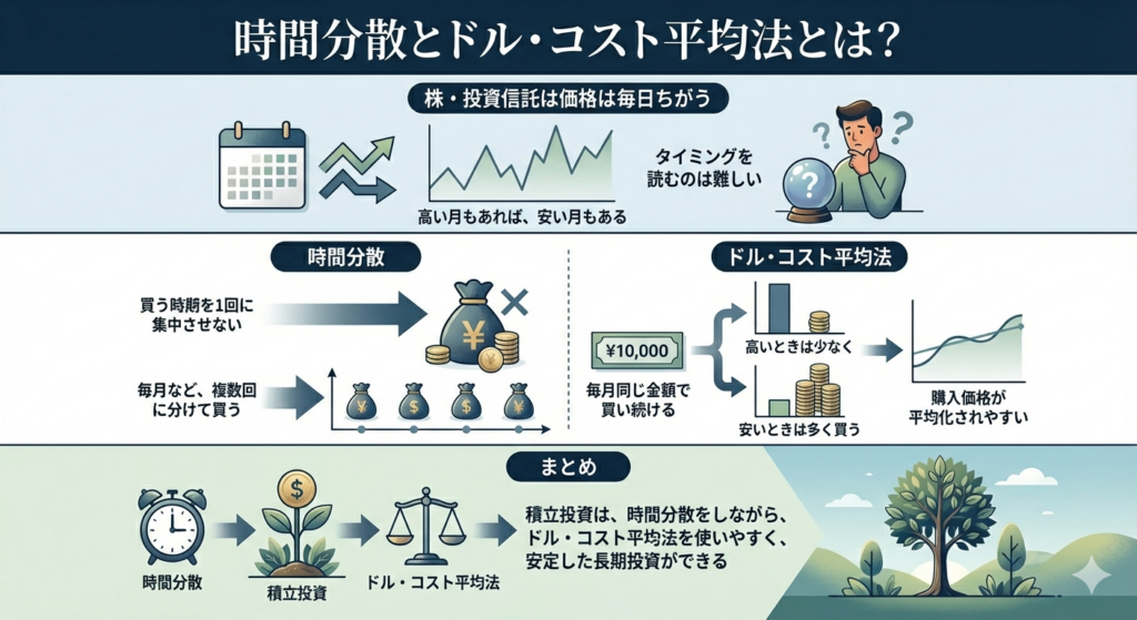 時間分散とドル・コスト平均法