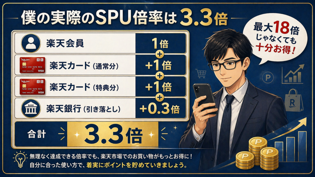 僕の実際のSPU倍率をまとめた画像