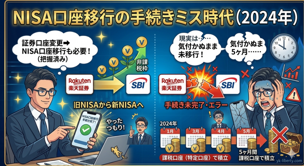 2024年の資産形成遍歴をまとめた画像