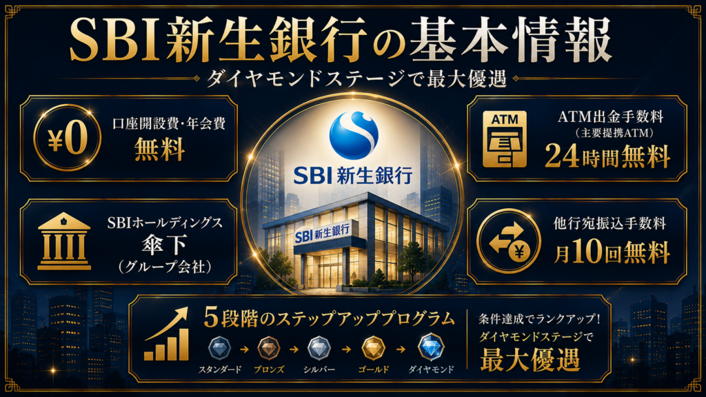 SBI新生銀行の基本情報