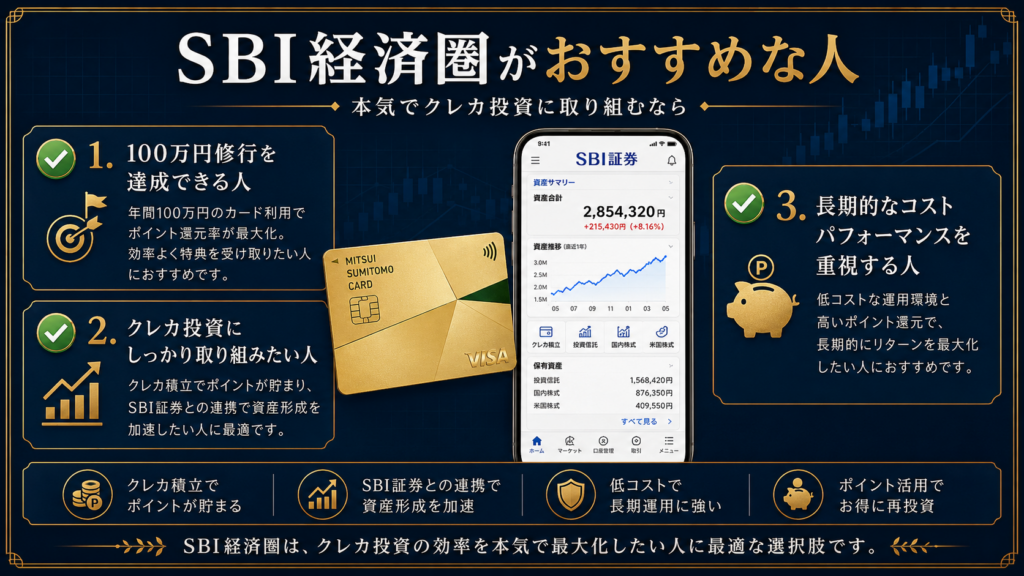 SBI経済圏がおすすめな人