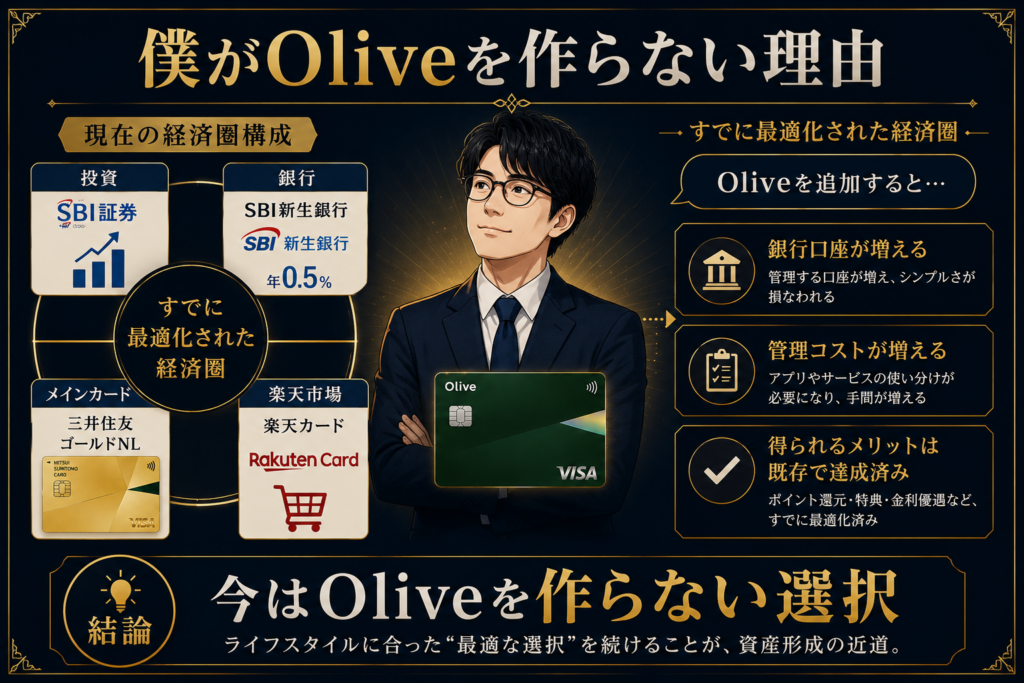 僕がOliveを作らない理由