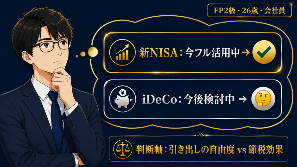僕がまだidecoを始めていない理由